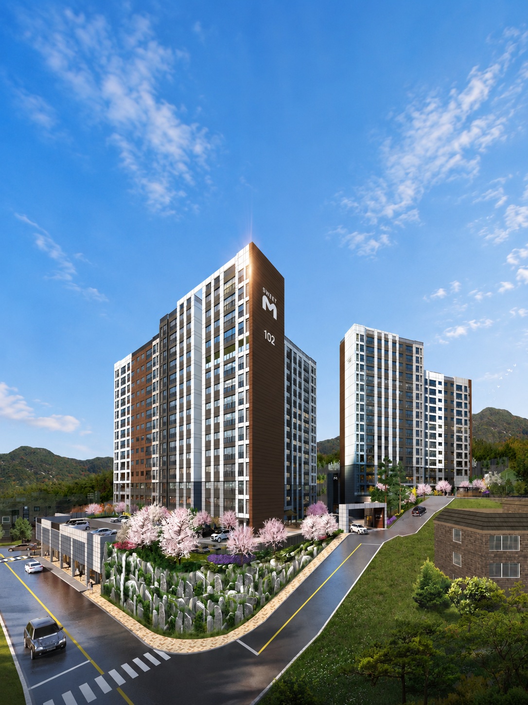 평창 스위트엠 웰라움 조감도